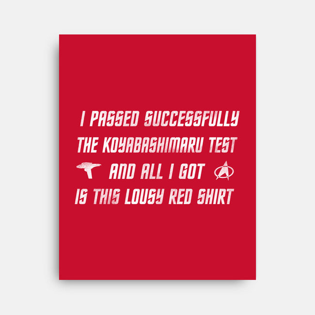 The Test-None-Stretched-Canvas-kharmazero