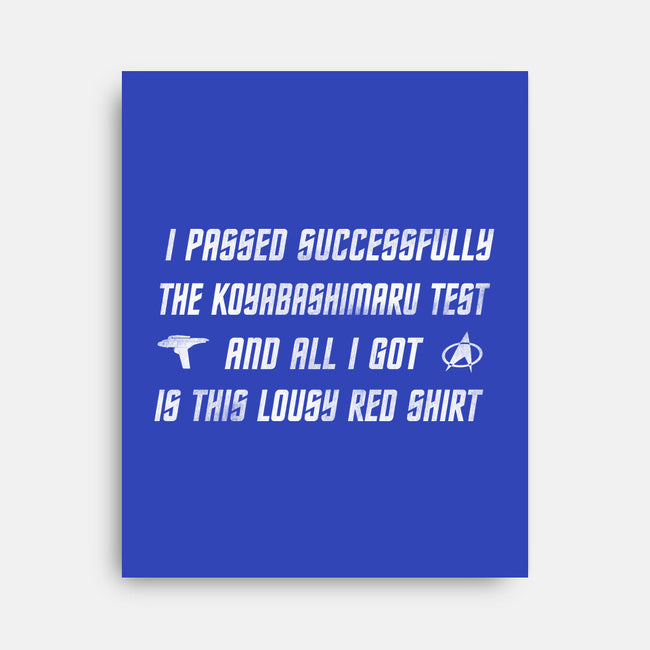 The Test-None-Stretched-Canvas-kharmazero