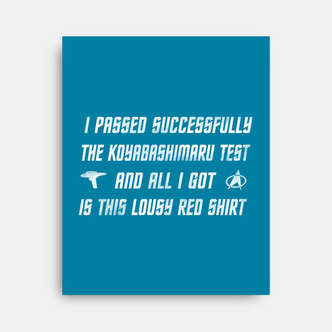 The Test-None-Stretched-Canvas-kharmazero