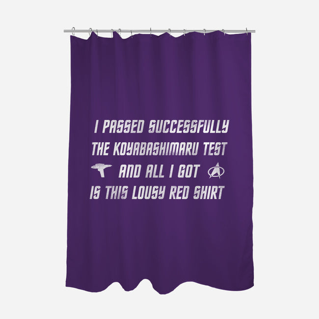 The Test-None-Polyester-Shower Curtain-kharmazero