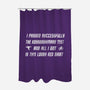 The Test-None-Polyester-Shower Curtain-kharmazero