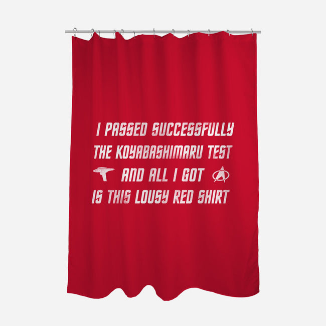 The Test-None-Polyester-Shower Curtain-kharmazero