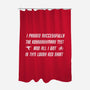 The Test-None-Polyester-Shower Curtain-kharmazero