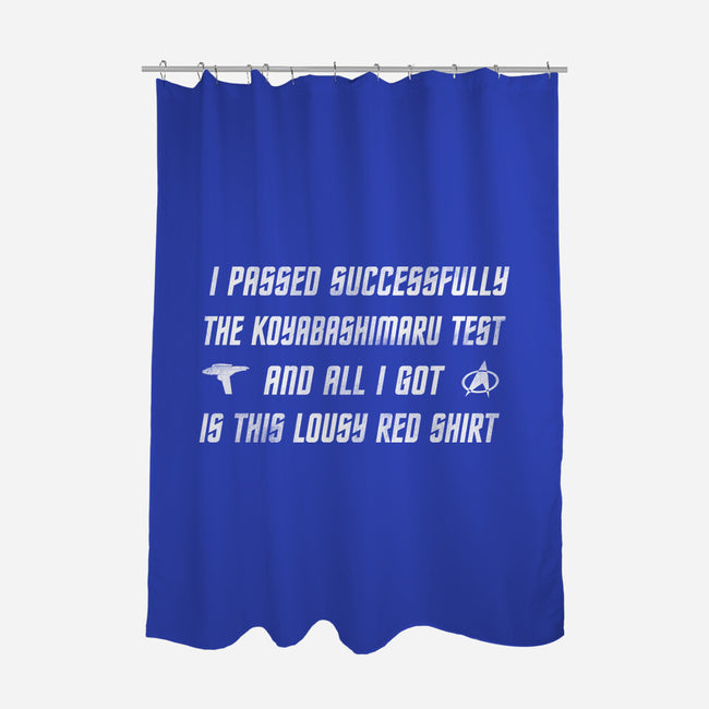 The Test-None-Polyester-Shower Curtain-kharmazero