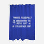 The Test-None-Polyester-Shower Curtain-kharmazero