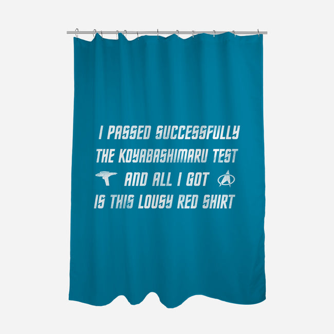 The Test-None-Polyester-Shower Curtain-kharmazero