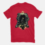 Link In The Dungeons-Womens-Fitted-Tee-zascanauta