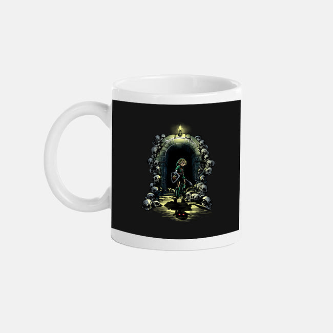Link In The Dungeons-None-Mug-Drinkware-zascanauta