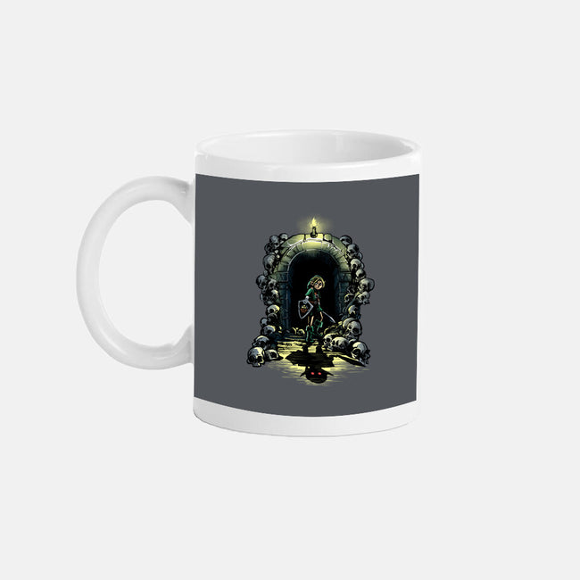 Link In The Dungeons-None-Mug-Drinkware-zascanauta