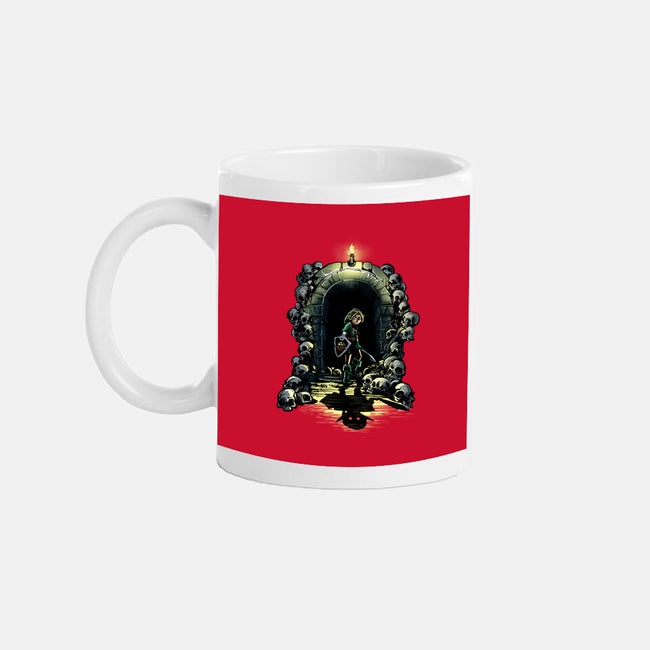 Link In The Dungeons-None-Mug-Drinkware-zascanauta