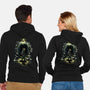 Link In The Dungeons-Unisex-Zip-Up-Sweatshirt-zascanauta