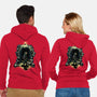 Link In The Dungeons-Unisex-Zip-Up-Sweatshirt-zascanauta