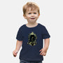 Link In The Dungeons-Baby-Basic-Tee-zascanauta