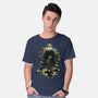 Link In The Dungeons-Mens-Basic-Tee-zascanauta