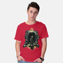 Link In The Dungeons-Mens-Basic-Tee-zascanauta