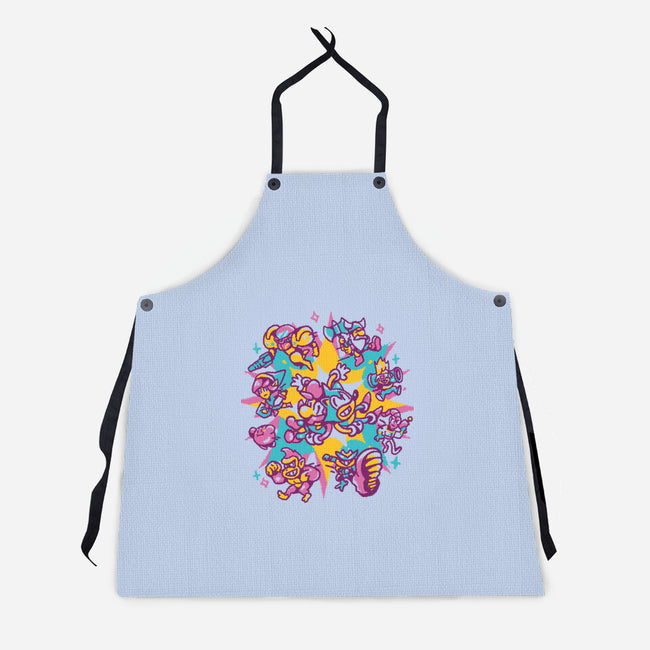 Old Battle-Unisex-Kitchen-Apron-Sketchdemao