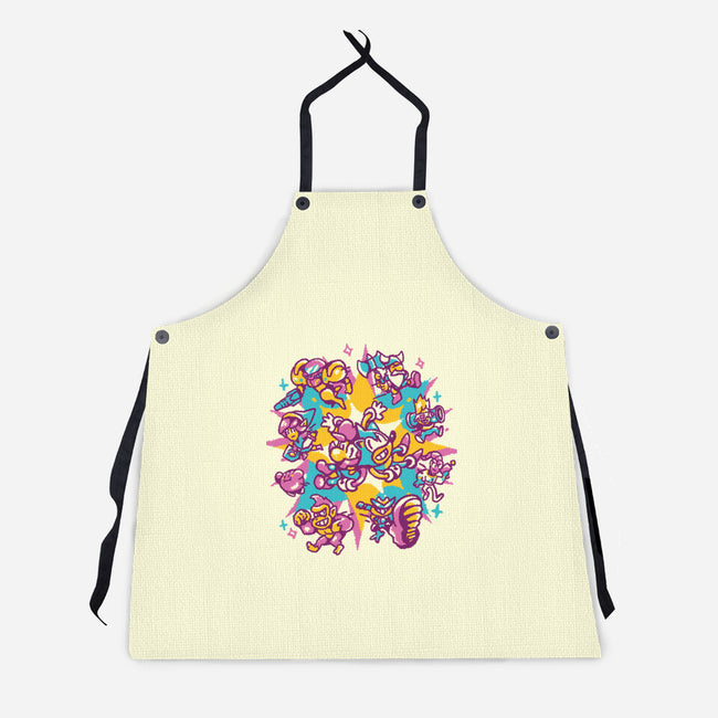Old Battle-Unisex-Kitchen-Apron-Sketchdemao