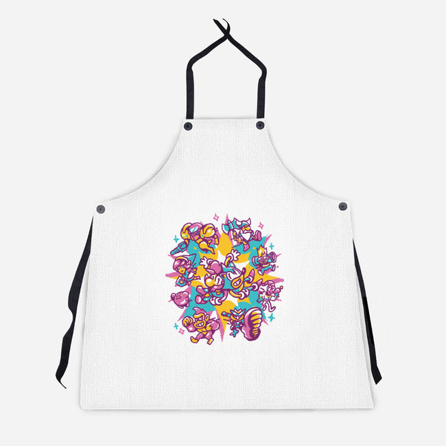 Old Battle-Unisex-Kitchen-Apron-Sketchdemao