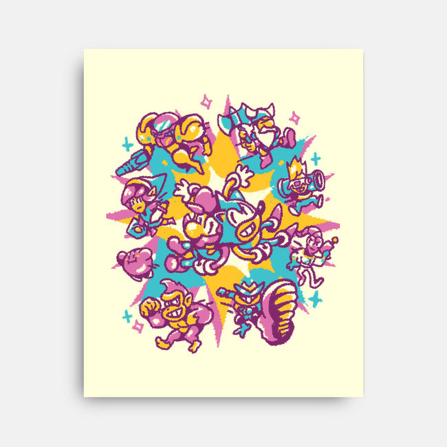 Old Battle-None-Stretched-Canvas-Sketchdemao