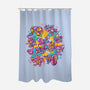 Old Battle-None-Polyester-Shower Curtain-Sketchdemao