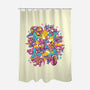 Old Battle-None-Polyester-Shower Curtain-Sketchdemao