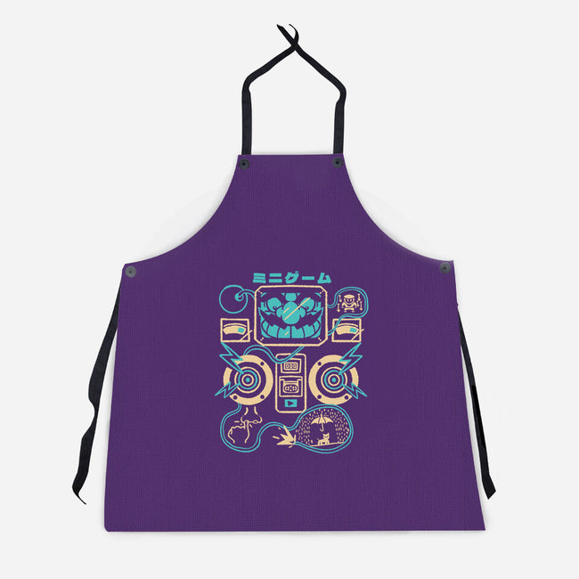 Mini Caos-Unisex-Kitchen-Apron-Sketchdemao