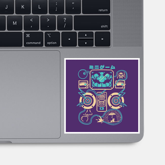 Mini Caos-None-Glossy-Sticker-Sketchdemao