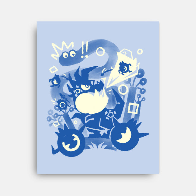 Feeveeeeeer-None-Stretched-Canvas-Sketchdemao