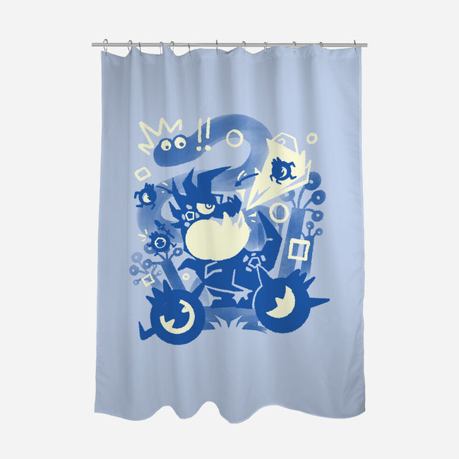 Feeveeeeeer-None-Polyester-Shower Curtain-Sketchdemao