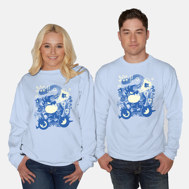 Feeveeeeeer-Unisex-Crew Neck-Sweatshirt-Sketchdemao
