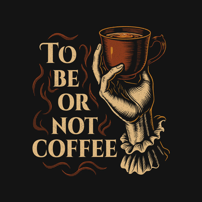 To Be Or Not Coffee-Womens-Fitted-Tee-Tronyx79