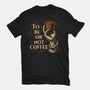 To Be Or Not Coffee-Womens-Fitted-Tee-Tronyx79