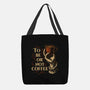 To Be Or Not Coffee-None-Basic Tote-Bag-Tronyx79