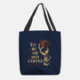 To Be Or Not Coffee-None-Basic Tote-Bag-Tronyx79