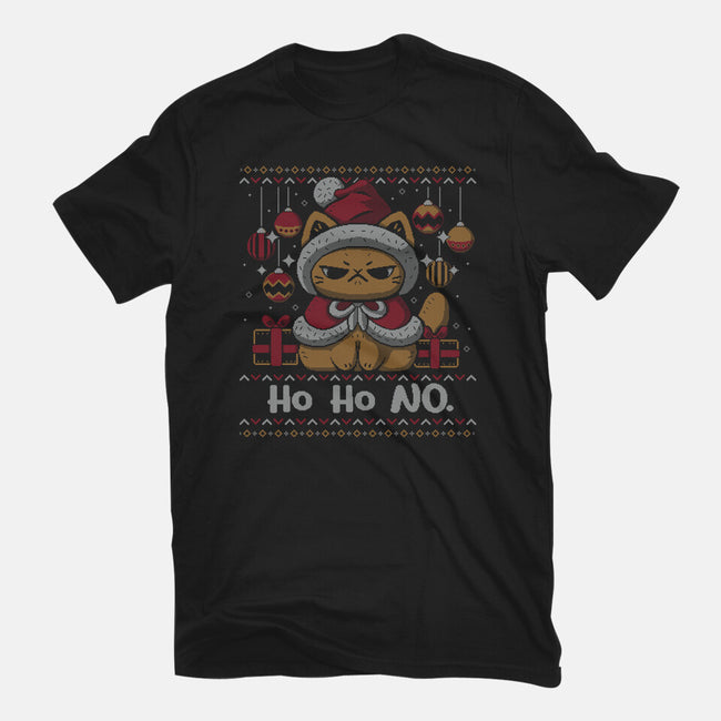 Ho Ho No Christmas-Youth-Basic-Tee-xMorfina