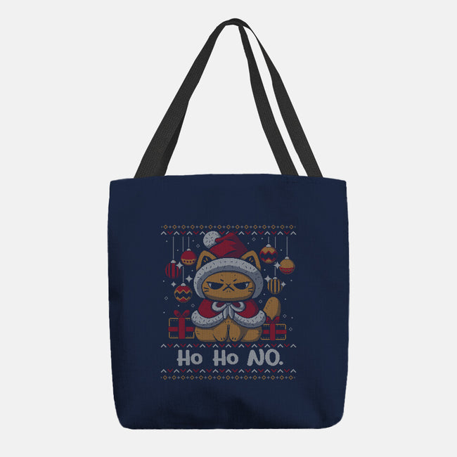 Ho Ho No Christmas-None-Basic Tote-Bag-xMorfina