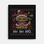 Ho Ho No Christmas-None-Stretched-Canvas-xMorfina