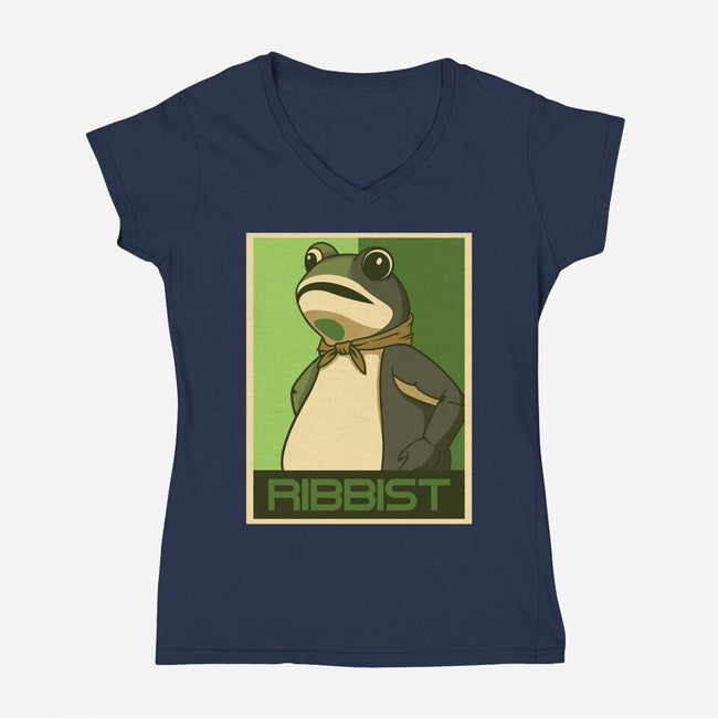 RIBBIST-Womens-V-Neck-Tee-SeamusAran