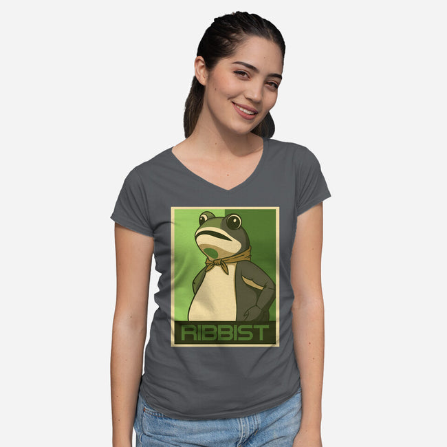 RIBBIST-Womens-V-Neck-Tee-SeamusAran