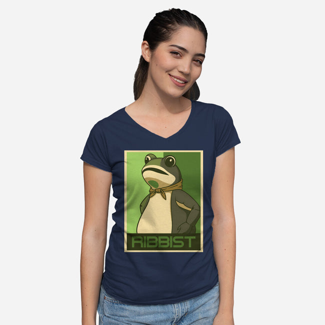 RIBBIST-Womens-V-Neck-Tee-SeamusAran