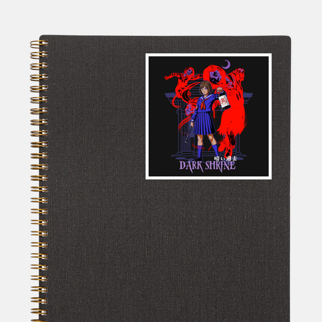 Dark Shrine-None-Glossy-Sticker-heydale