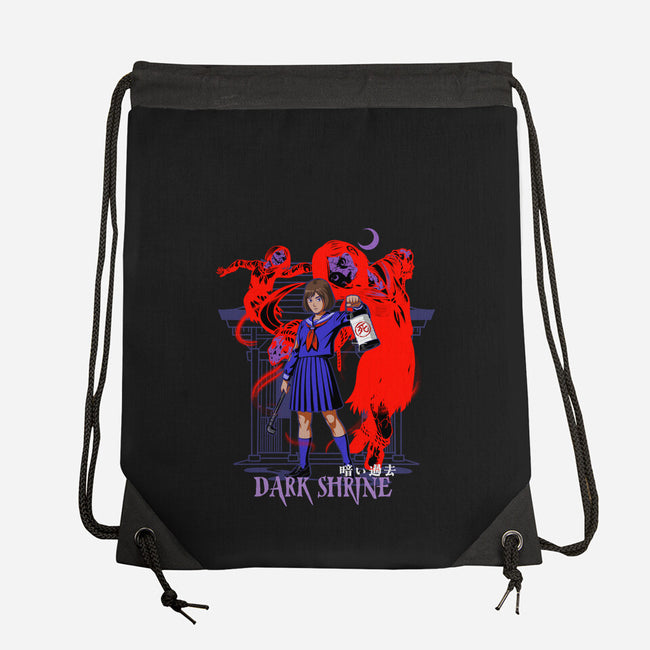 Dark Shrine-None-Drawstring-Bag-heydale