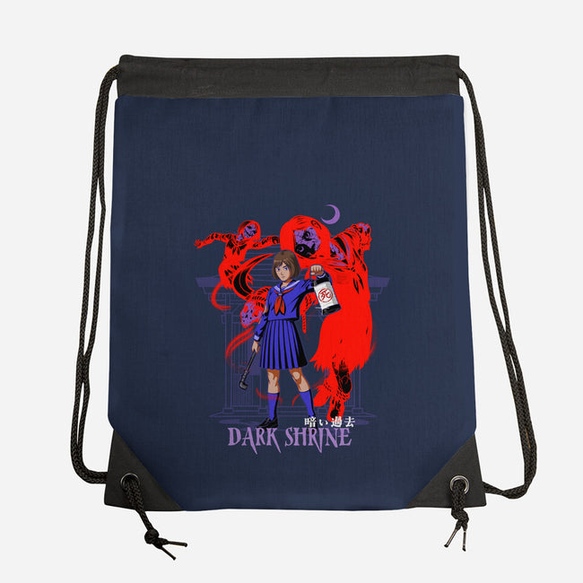 Dark Shrine-None-Drawstring-Bag-heydale