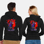 Dark Shrine-Unisex-Zip-Up-Sweatshirt-heydale