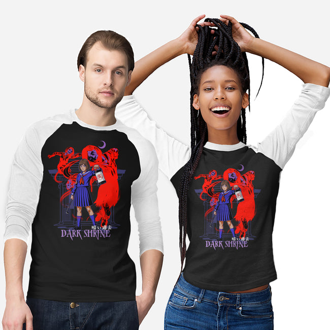 Dark Shrine-Unisex-Baseball-Tee-heydale