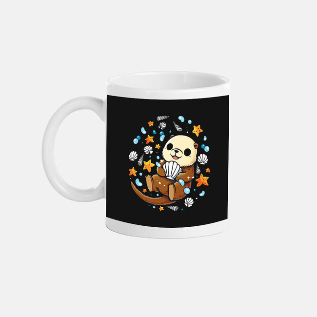 Sea Otter-None-Mug-Drinkware-Vallina84