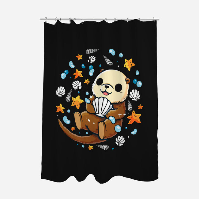 Sea Otter-None-Polyester-Shower Curtain-Vallina84