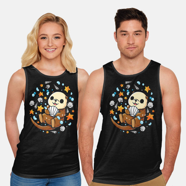 Sea Otter-Unisex-Basic-Tank-Vallina84