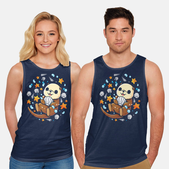 Sea Otter-Unisex-Basic-Tank-Vallina84