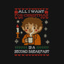 Second Breakfast Christmas-Unisex-Pullover-Sweatshirt-fanfabio